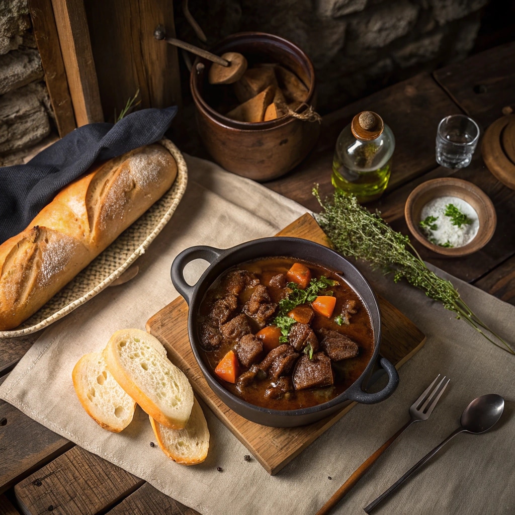 beef bourguignon classic French