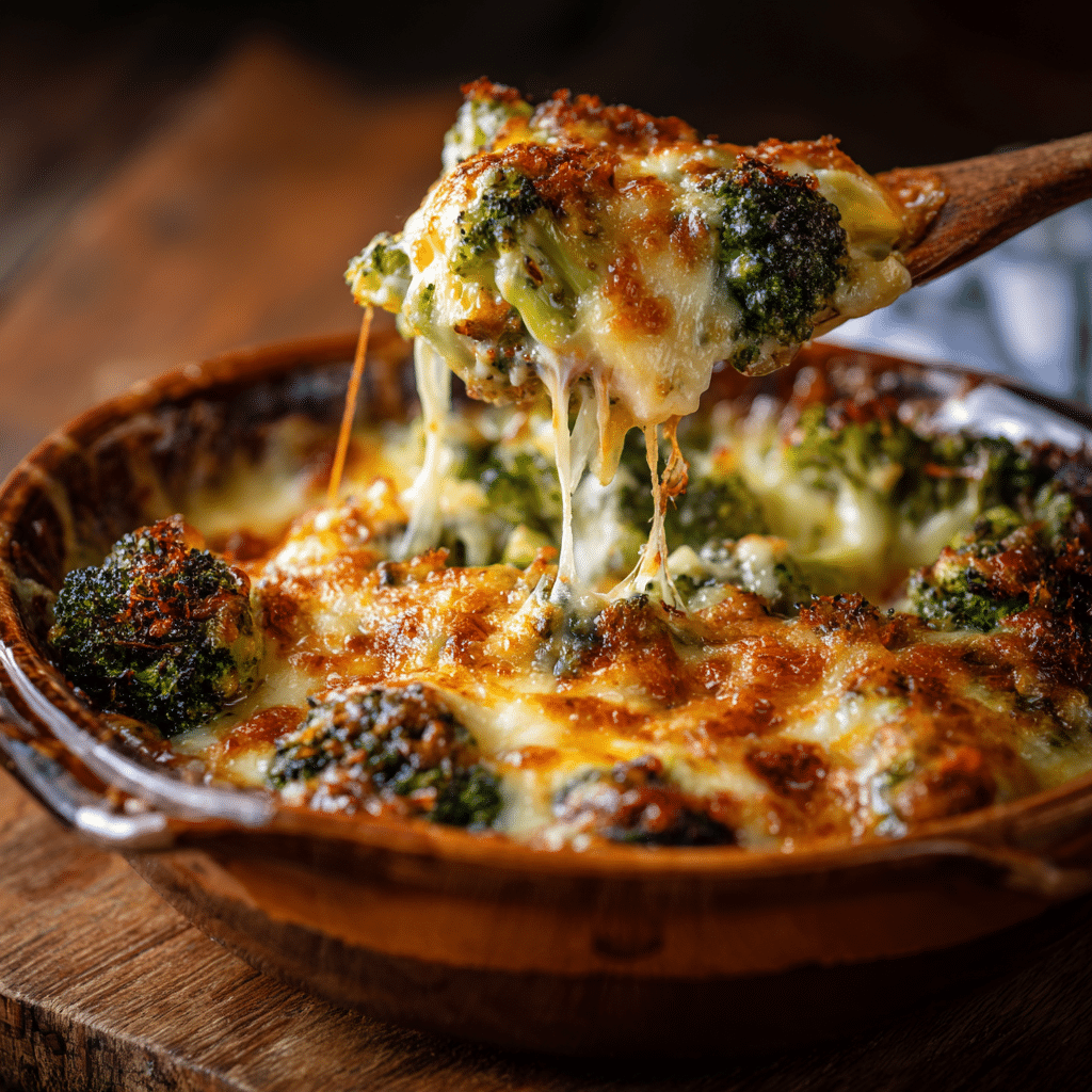 Best Cheesy Broccoli Recipe: Creamy, Easy, and Family-Approved 5 Cheesy Broccoli baked with golden cheese