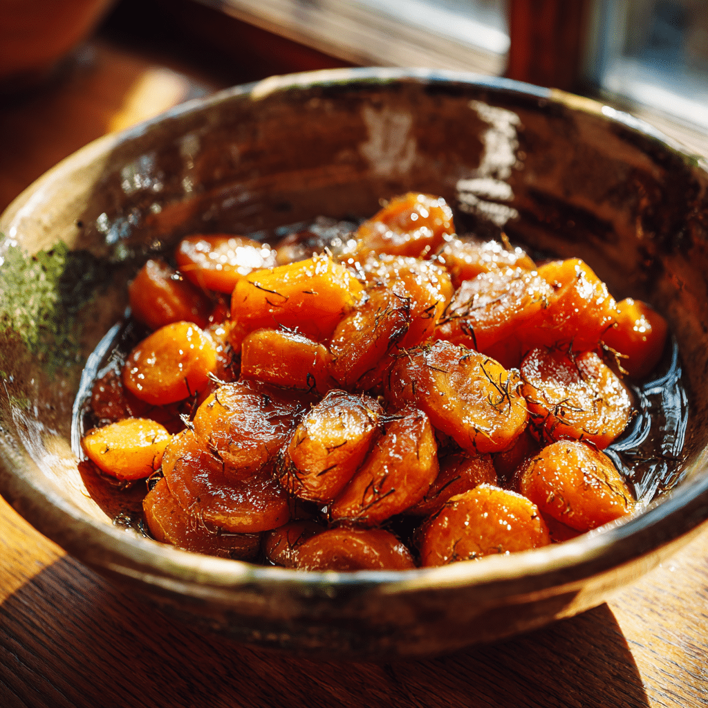 Glazed Carrots French Side Dish