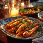 Glazed Carrots Served French Style