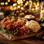 Charcuterie Wreath Served at Dinner