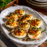 Deviled Eggs: The Ultimate Classic Recipe With a French Twist 6 Serving Deviled Eggs French Style