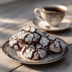 Chocolate Crinkle Cookies Dessert Recipe 6 Dishfeast chewy chocolate crinkle cookies