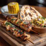 Crispy Air Fryer Chicken Kabobs 8 Dishfeast chicken kabobs serving