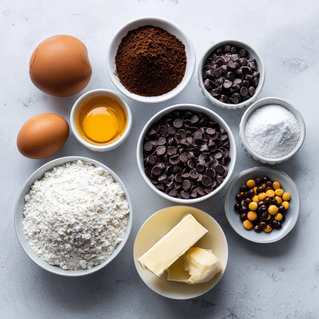 COSMIC BROWNIE COOKIES RECIPE 7 Dishfeast cosmic brownie cookies ingredients