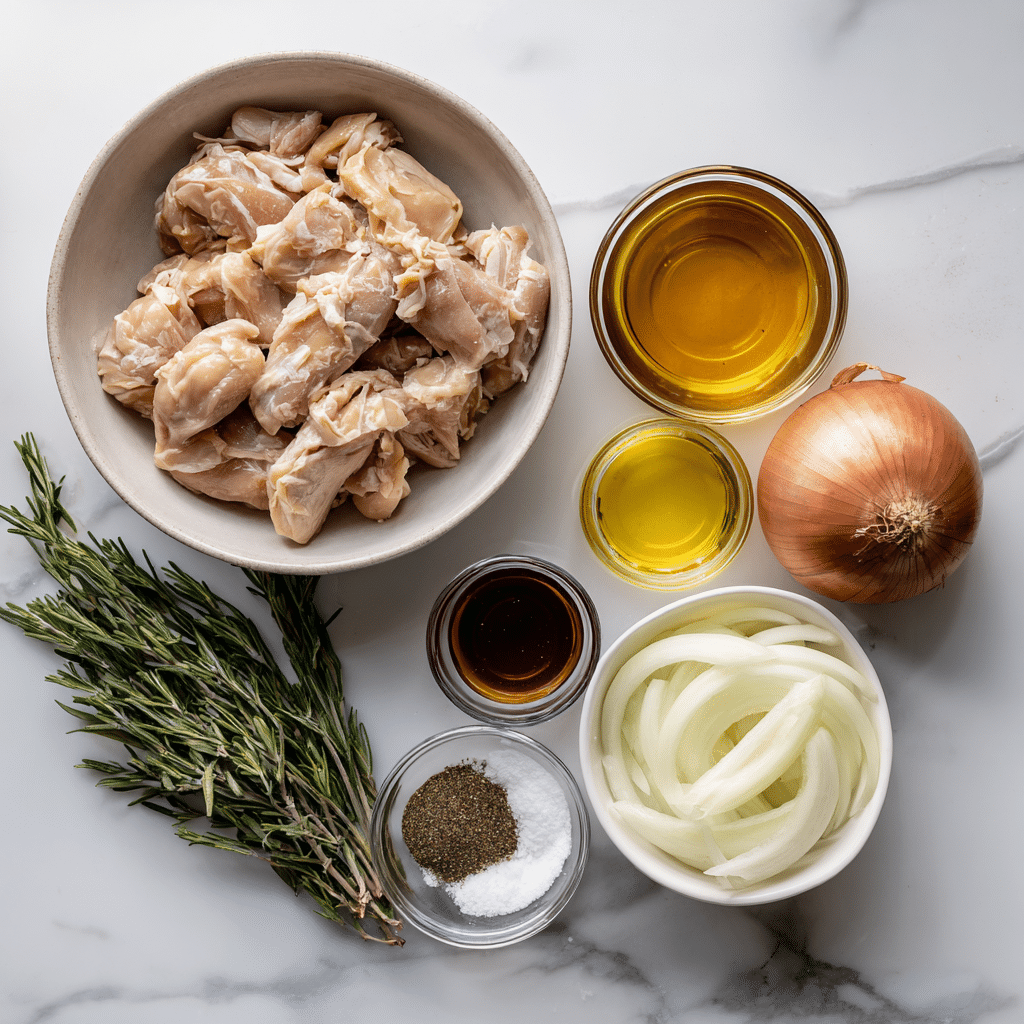 Dishfeast french onion chicken ingredients