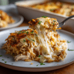 French Onion Chicken Orzo Casserole Recipe 8 Dishfeast french onion chicken orzo casserole serving