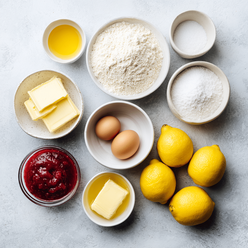 Dishfeast lemon cookies ingredients