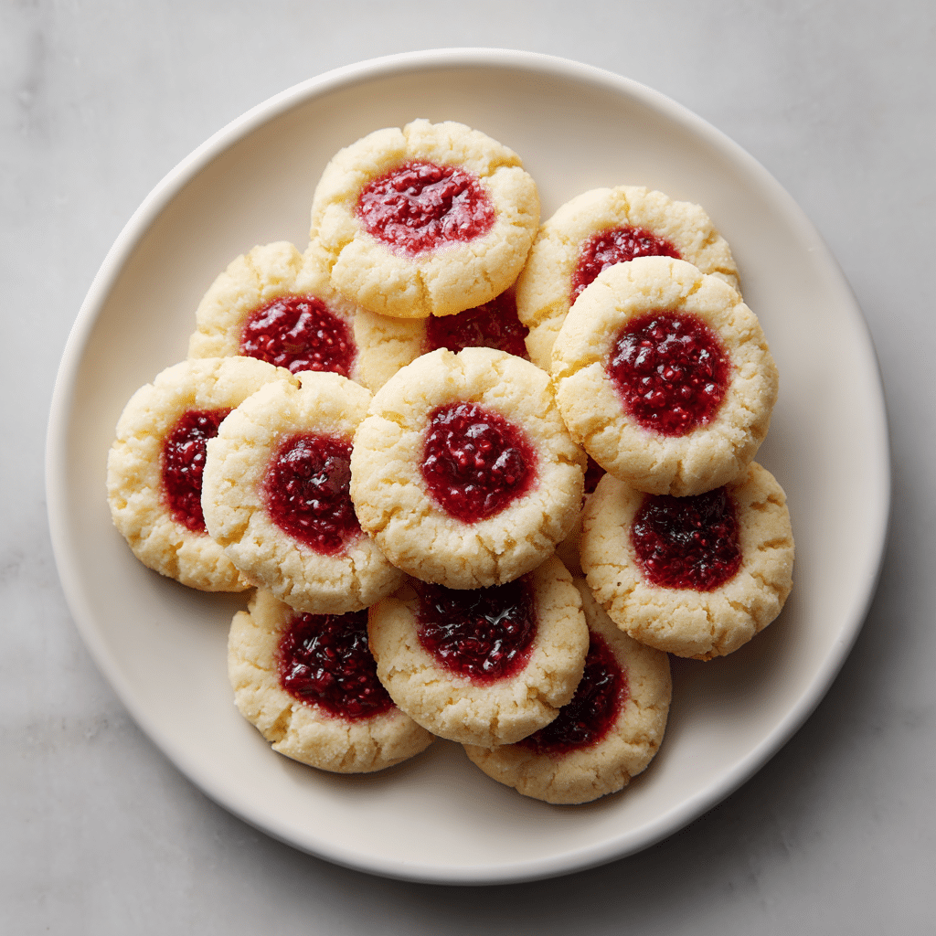 Dishfeast lemon cookies with raspberry curd featured