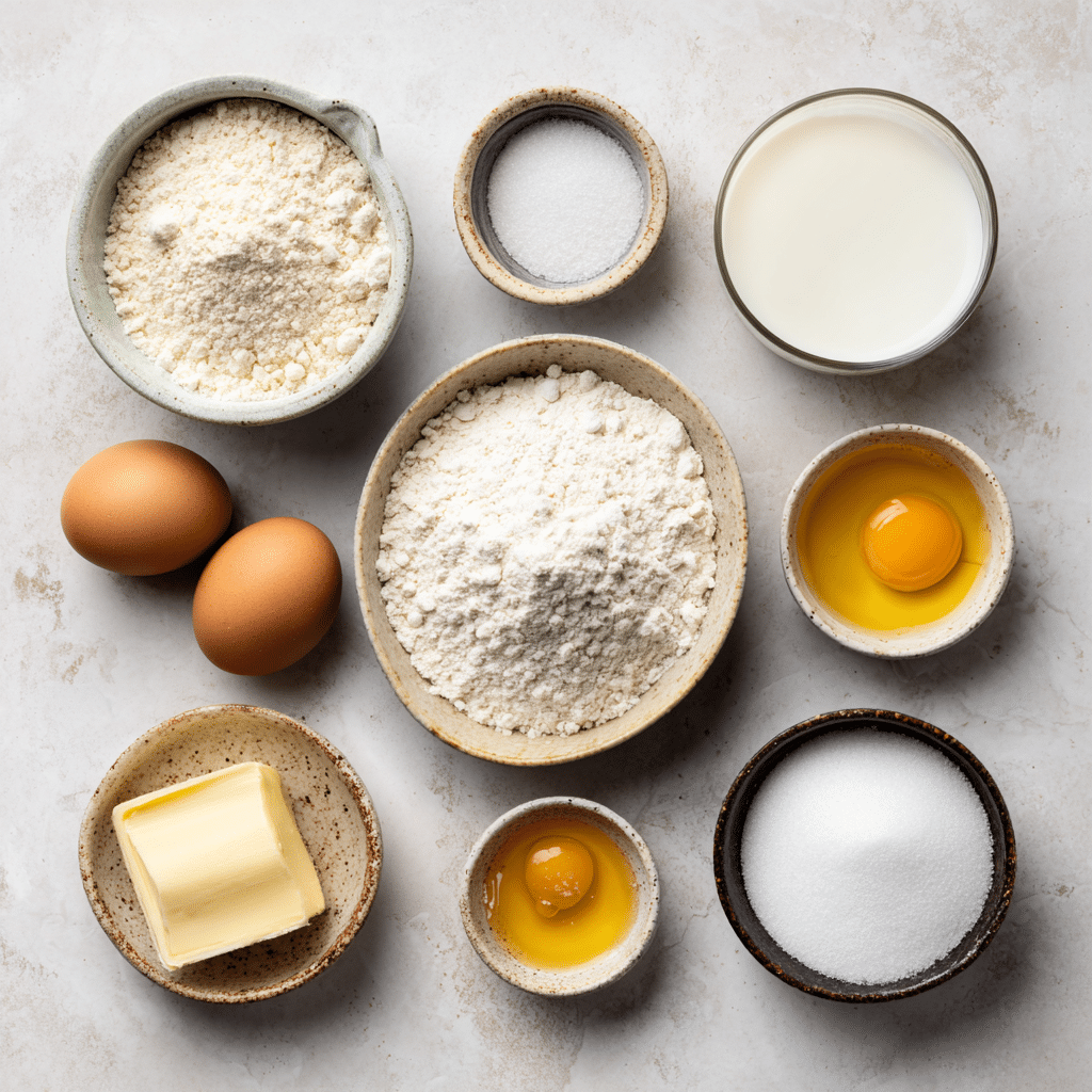 Dishfeast pancake mini muffins ingredients