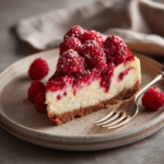 Raspberry Cheesecake Recipe – Easy 3-Layer Berry Dessert 6 Dishfeast raspberry cheesecake Serving
