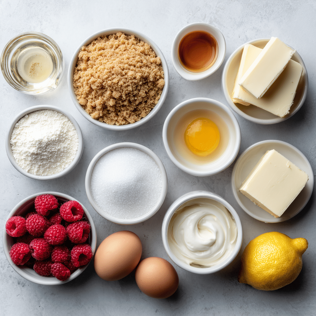 Raspberry Cheesecake Recipe – Easy 3-Layer Berry Dessert 7 Dishfeast raspberry cheesecake ingredients