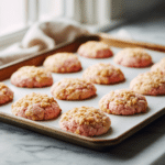 Strawberry Crunch Shortcake Cookies Recipe - Easy Strawberry Dessert 6 Dishfeast strawberry crunch cookie serving