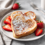 Dishfeast valentines french toast serving