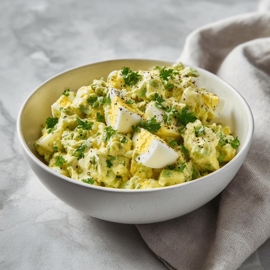 Avocado Egg Salad Recipe Healthy, Simple, and Keto-Friendly 5 Dishfeast avocado egg salad Featured