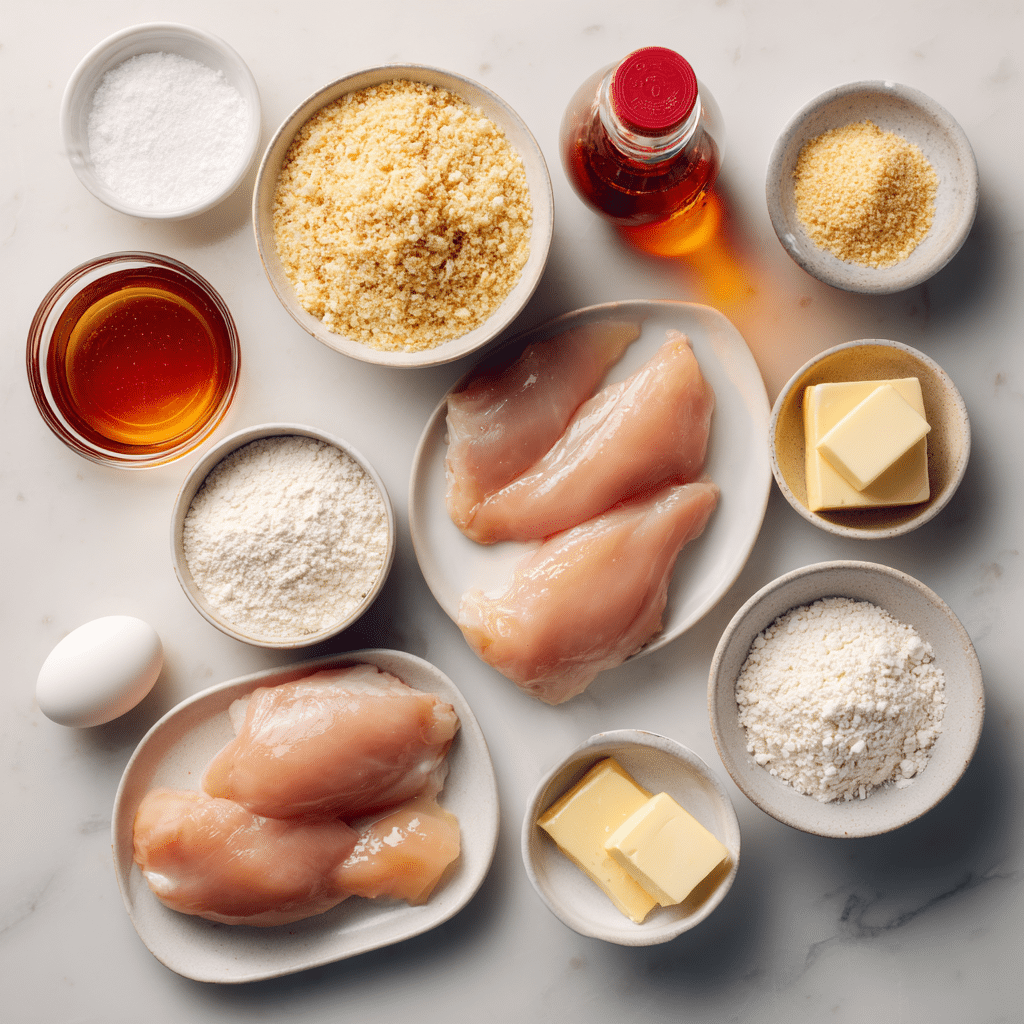 Dishfeast baked hot honey chicken ingredients