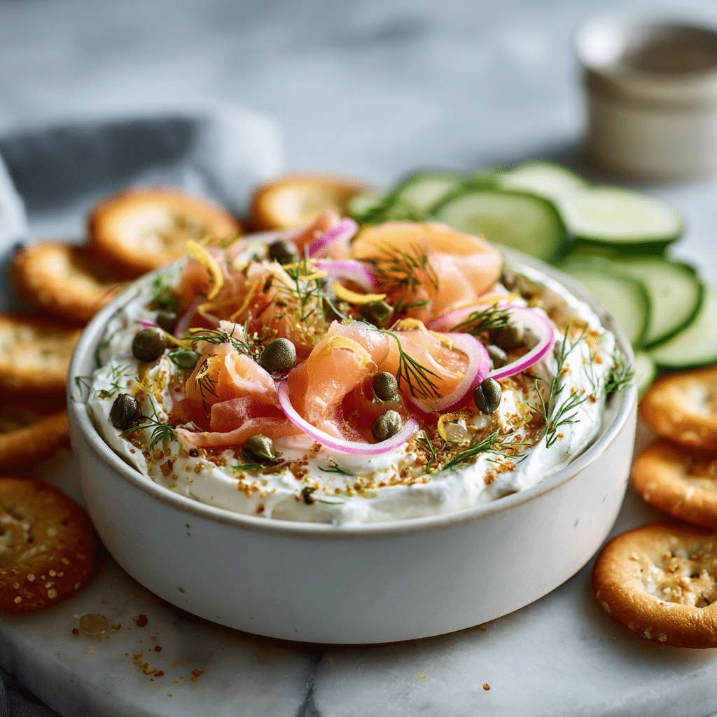 Dishfeast creamy smoked salmon dip Featured