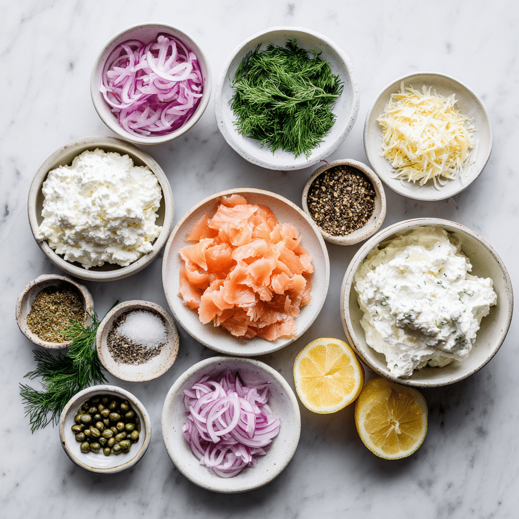 Dishfeast creamy smoked salmon dip ingredients