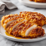 Dishfeast crispy hot honey chicken serving