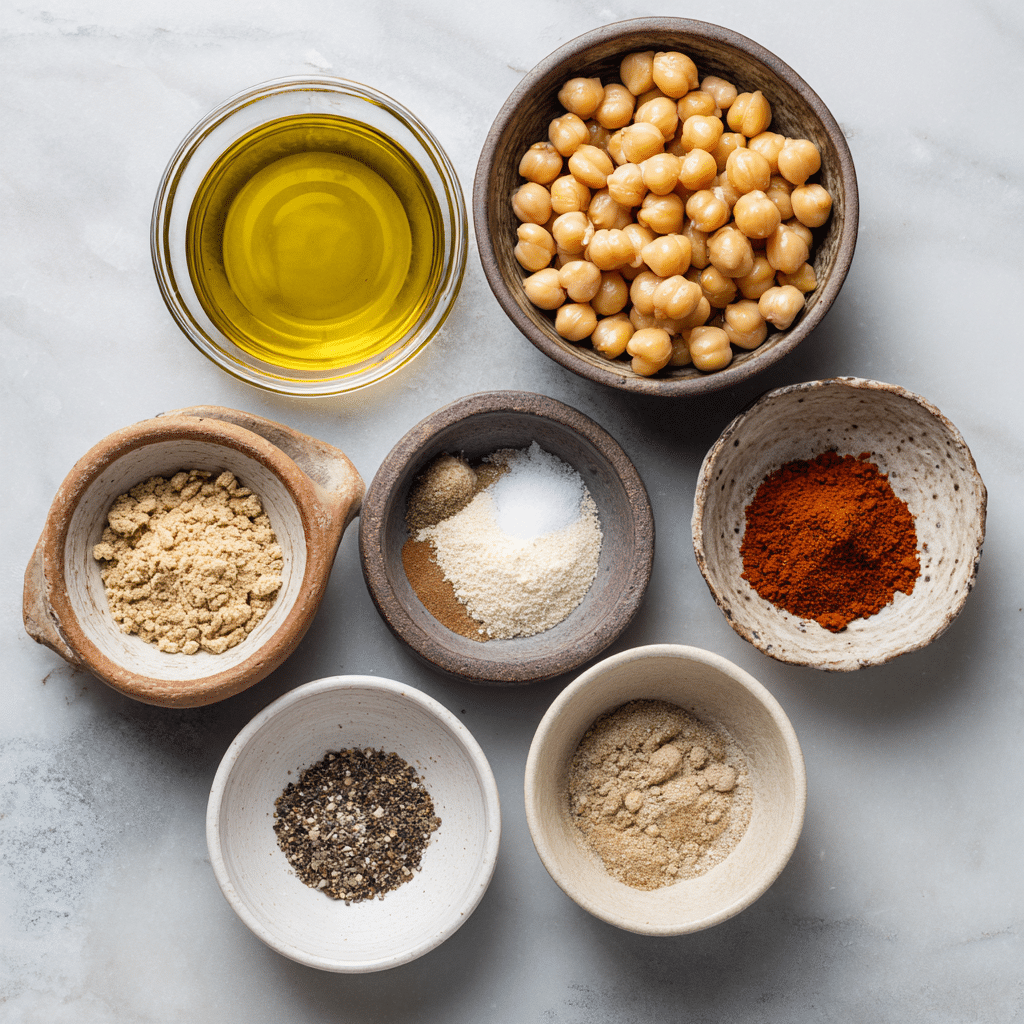 Dishfeast crunchy chickpeas ingredients