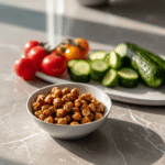 Dishfeast crunchy chickpeas serving
