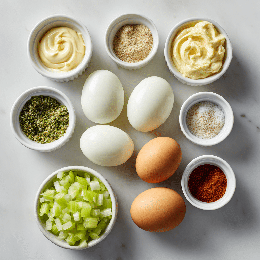Dishfeast egg salad sandwiches ingredients