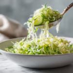 Green Cabbage Cucumber Salad: A Refreshing Cabbage Cucumber Salad Recipe 6 Dishfeast green cabbage cucumber salad serving