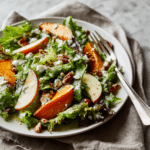 Harvest Salad with Lemon Thyme Dressing 6 Dishfeast harvest salad lemon thyme dressing serving