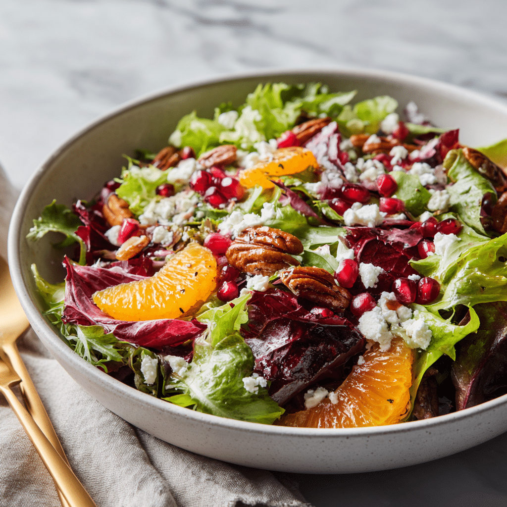 Dishfeast healthy winter salad recipe featured