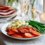 Honey Garlic Roasted Carrots – Sweet, Buttery & Irresistible Easter Side Dish 6 Dishfeast honey garlic roasted carrots Serving