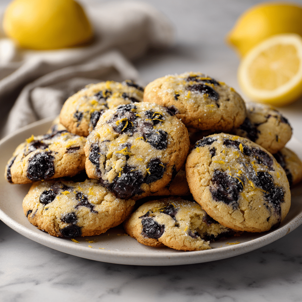 Dishfeast lemon blueberry cookies Featured