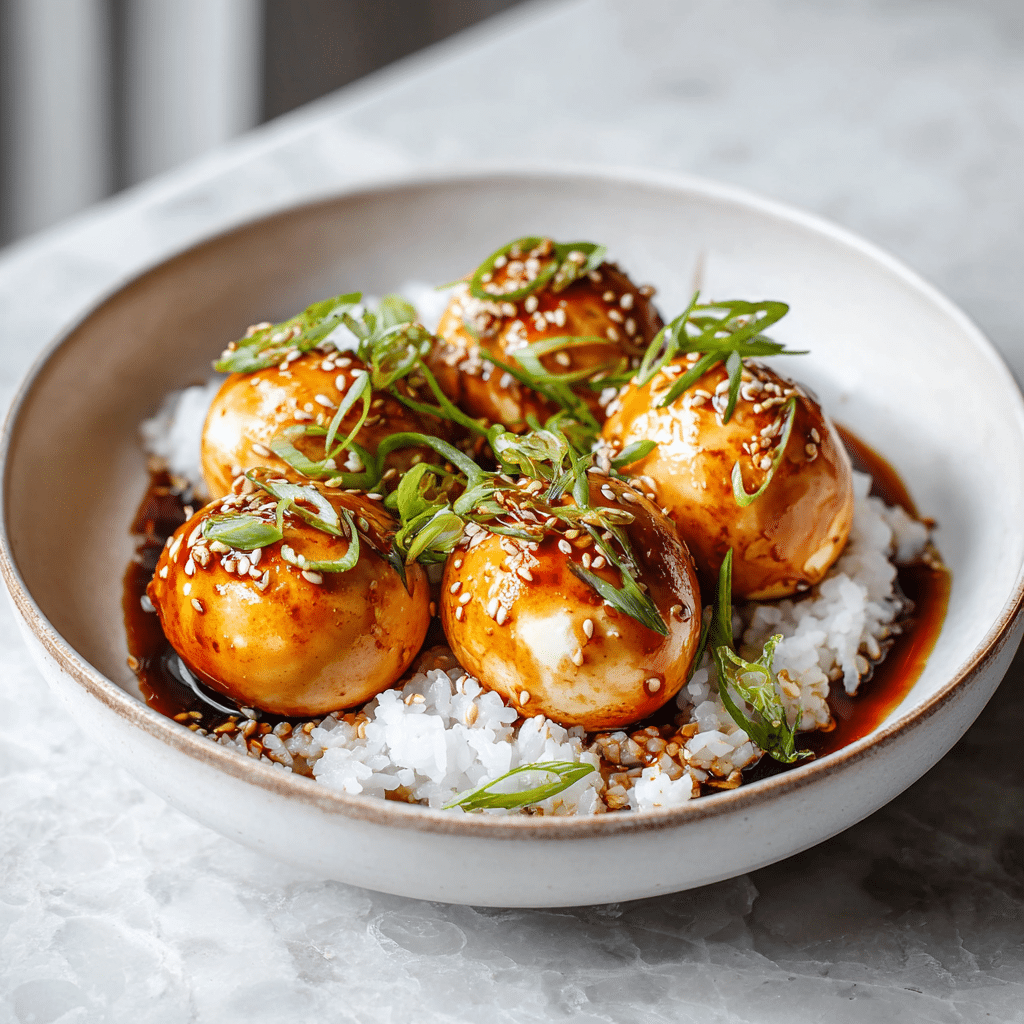 Mayak Eggs Recipe - Korean Marinated Eggs 5 Dishfeast mayak eggs featured recipe image