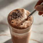 Dishfeast oreo milk drink serving glass