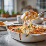 Cheesy Scalloped Potatoes – Easy Classic Creamy Homemade Recipe 6 Dishfeast scalloped potatoes serving