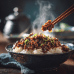 Korean Ground Beef Bowl Recipe for Easy Yummy Meal Prep 6 Dishfeast serving korean ground beef bowl