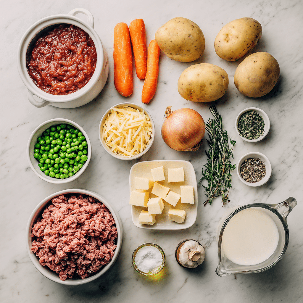 Dishfeast shepherds pie recipe ingredients