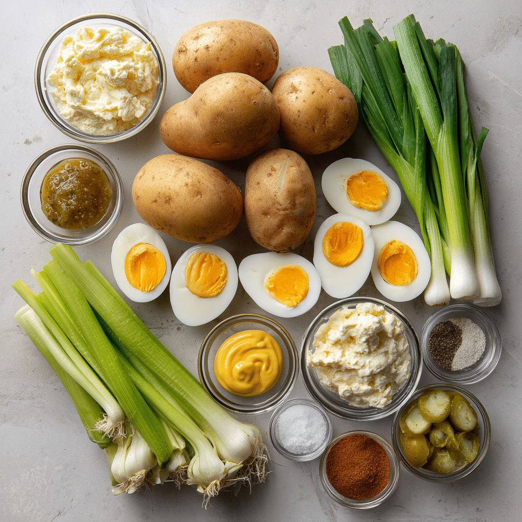 Dishfeast southern potato salad ingredients
