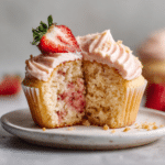 Dishfeast strawberry lemonade cupcakes Serving