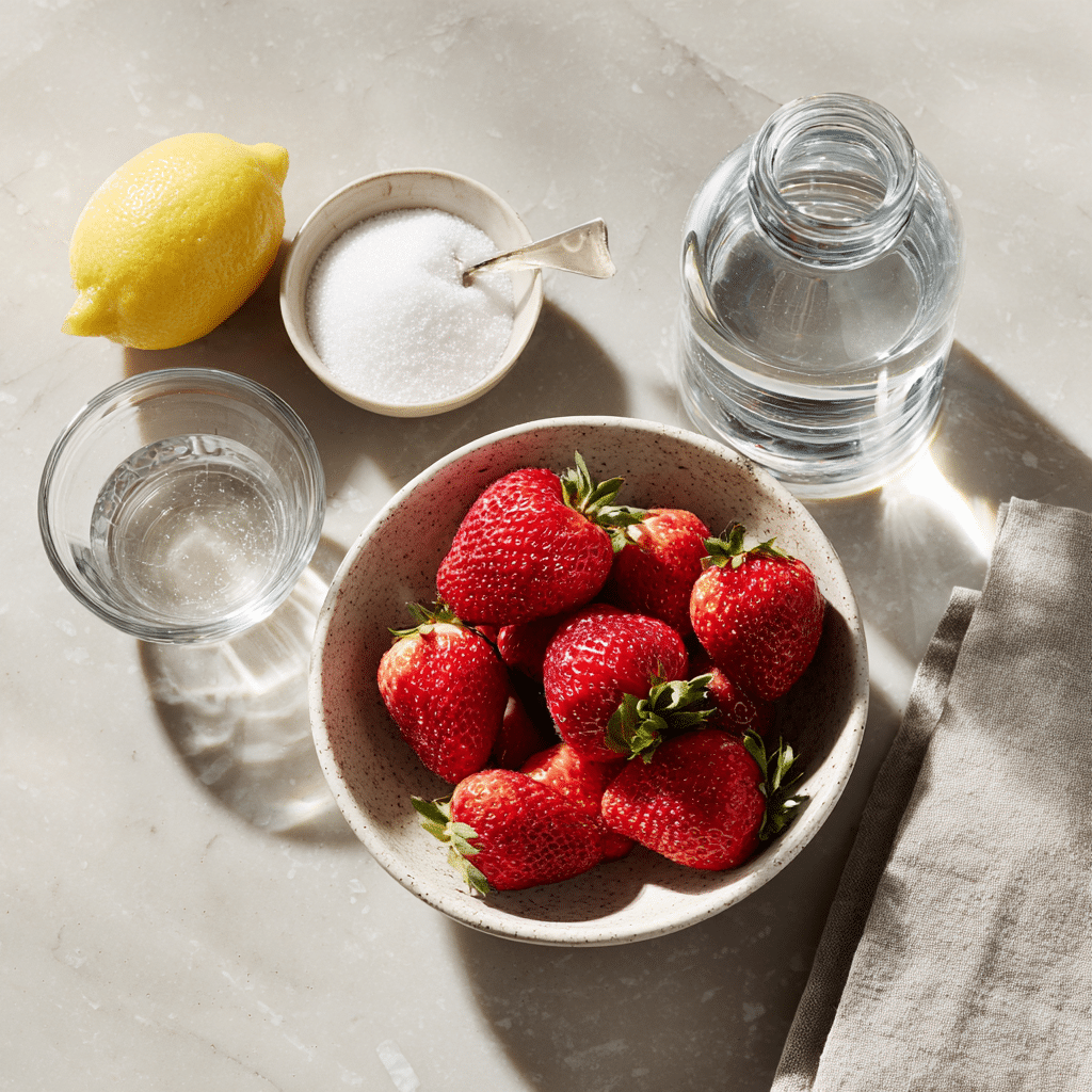 Strawberry Soda Recipe – Refreshing Homemade Cold Drink 7 Dishfeast strawberry soda recipe ingredients