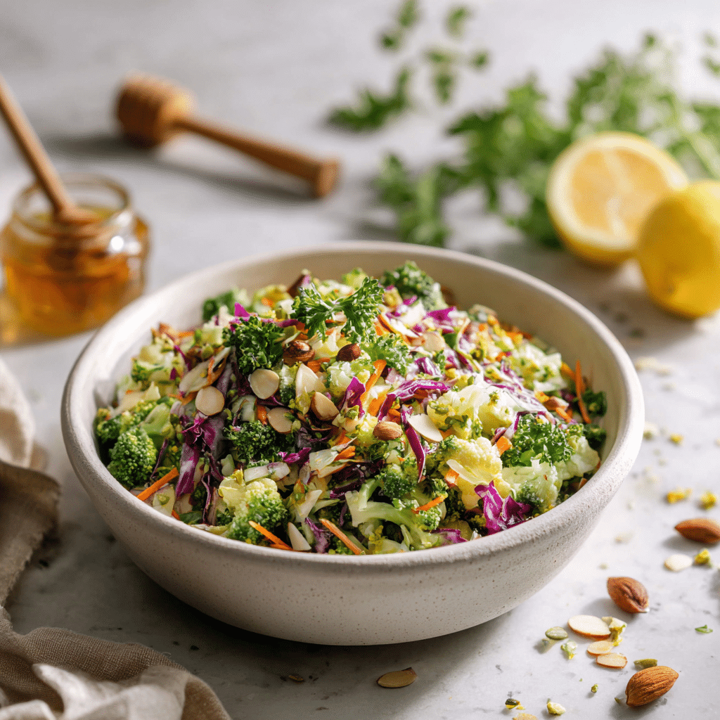 Crunchy Detox Salad – The Ultimate Gut Healthy Salad Recipe for Clean Eating 5 Dishfeast whole foods crunchy detox salad