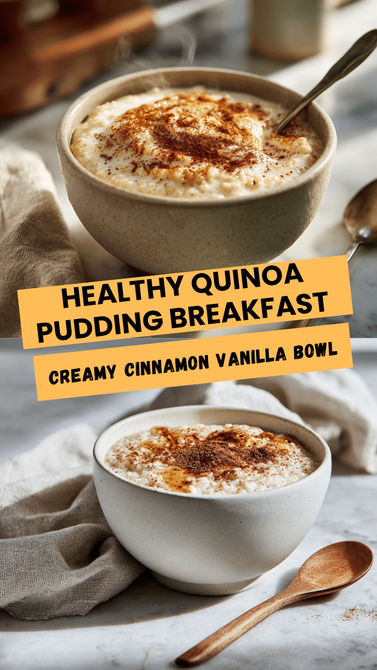 Quinoa Rice Pudding – A Healthy and Creamy Breakfast Recipe 6 Dishfeast Pin 79