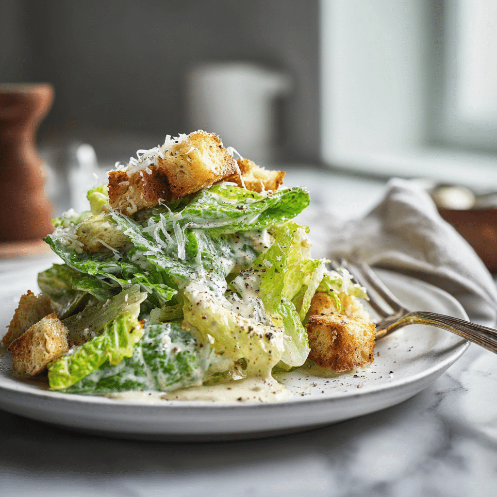 Best Caesar Salad Recipe – Homemade Classic With Creamy Dressing 8 Dishfeast best caesar salad recipe Serving