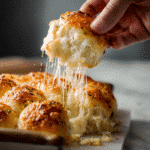 Dishfeast cheesy garlic rolls serving