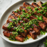 Dishfeast chimichurri steak featured