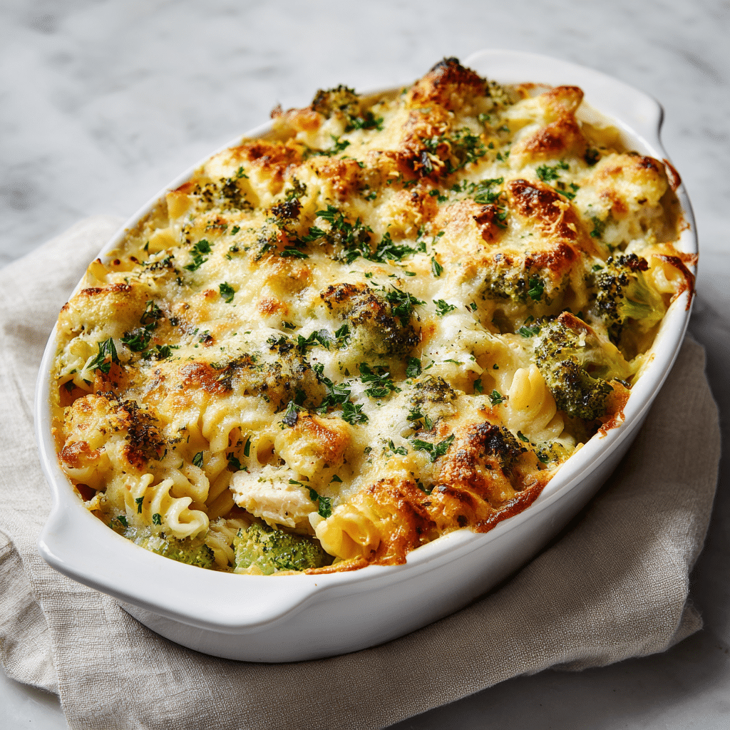 Dishfeast creamy pesto chicken pasta featured