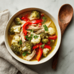 Healthy Detox Soup – Easy Keto Chicken Vegetable Soup Recipe 9 Dishfeast healthy detox soup featured