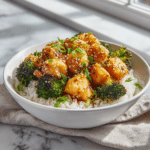 Simple Honey Garlic Chicken and Broccoli for an Easy Weeknight Dinner 9 Dishfeast honey garlic chicken broccoli Featured