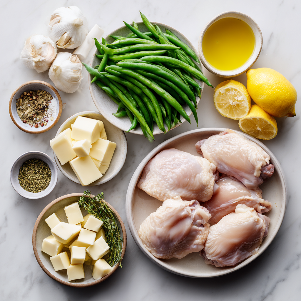 Dishfeast lemon garlic chicken thighs ingredients