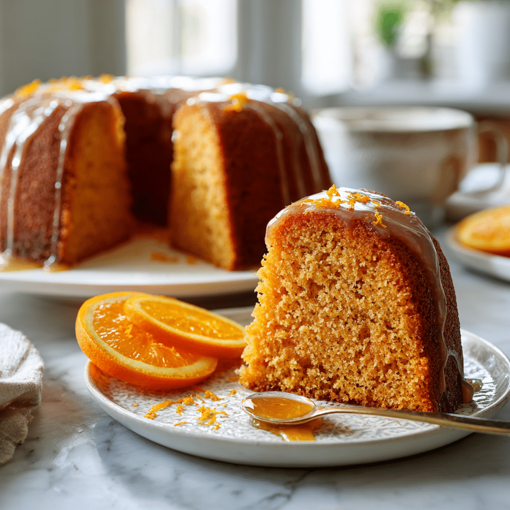 Orange Ginger Honey Cakes – Soft, Sweet Honey Cake Dessert 8 Dishfeast orange honey cake serving