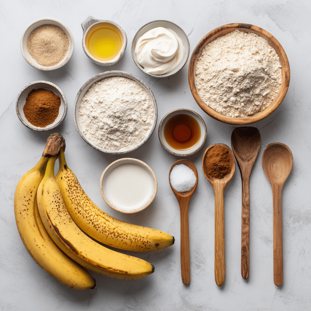 Dishfeast protein banana bread ingredients